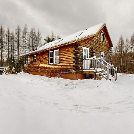 Twin View Log Home Carroll Екстер'єр фото