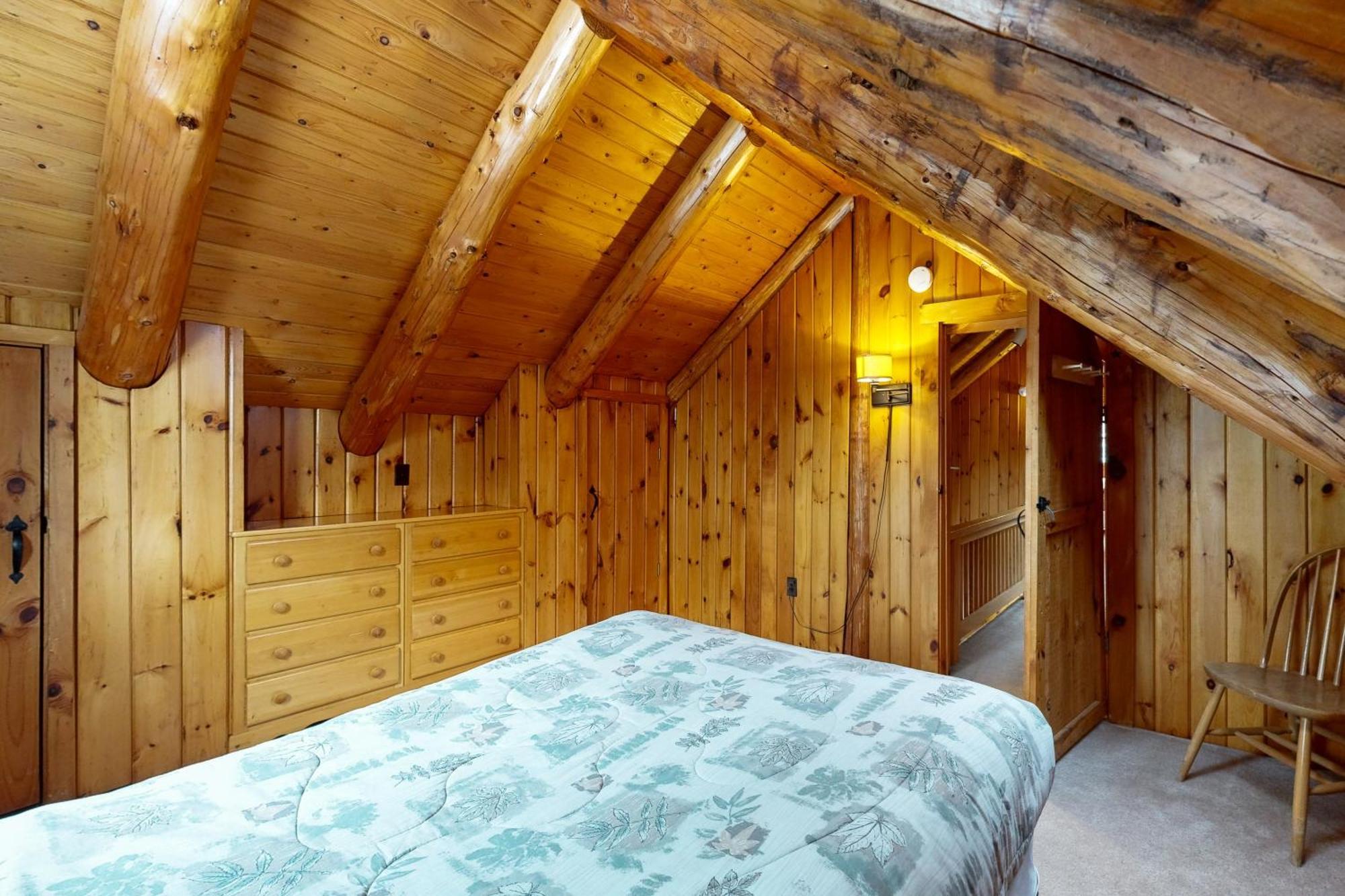 Twin View Log Home Carroll Екстер'єр фото