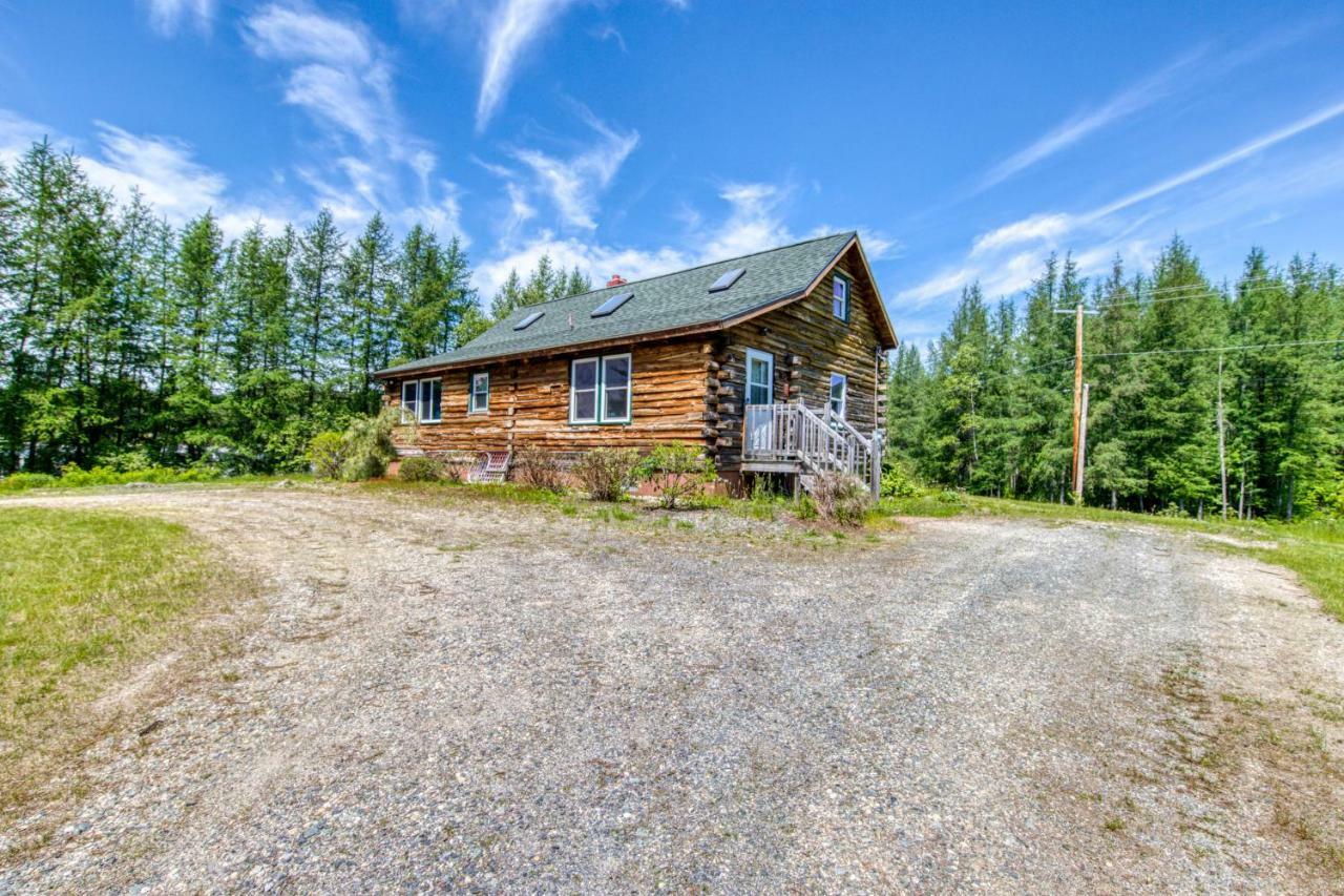 Twin View Log Home Carroll Екстер'єр фото